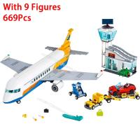 Bloques De Construcción De Avión De Pasajeros City Aviation Airbus 60262 Juguetes De Bloques De Plástico Compatible Con Lego Regalo De Navidad Para Niños Y Adultos - details 0