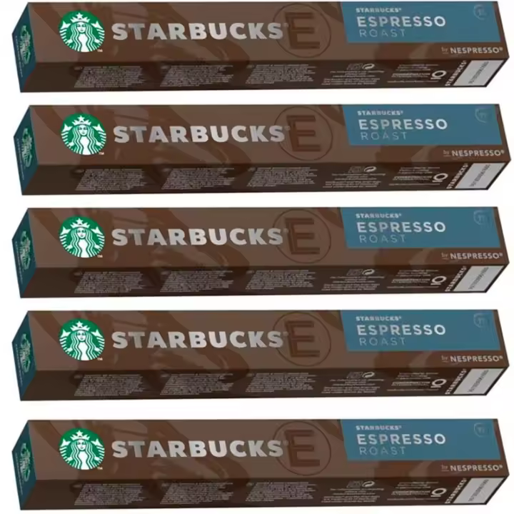 Nestlé Nespresso Starbucks Dark Espresso Roast 10 Cápsulas - Sabor Intenso - Tradición Italiana - Calidad Starbucks - 1