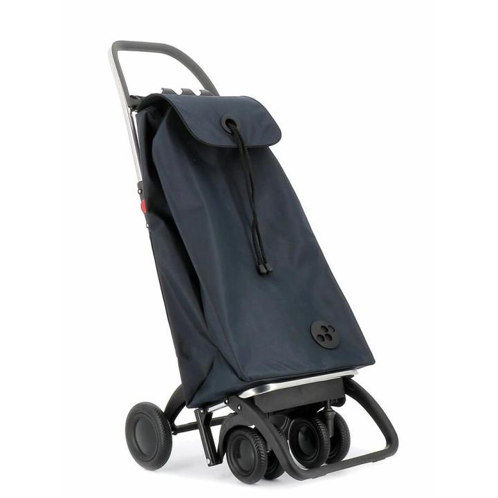 Shopping cart 4 wheel(s) aluminum, polyester max 40kg rolser imx306 | marengo