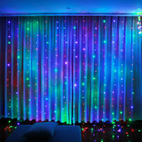 Guirnalda De Navidad Con Luces De Cuerda Para Dormitorio Y Cortinas Control Remoto USB Decoración De Hogar Para Año Nuevo 2025 Regalos De Navidad Árbol De Navidad - details 0