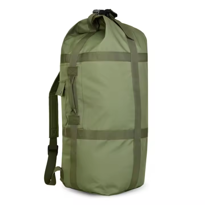 Mochila Táctica De 80L Para Hombres Bolsa De Viaje Deportiva Al Aire Libre Mochila De Camino Redonda Para Senderismo Y Camping - 1