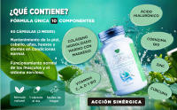 FOODELIS  Colágeno con magnesio y ácido hialurónico  2 Meses  + CÚRCUMA + Q10 + Zinc  Articulaciones y Huesos Fuertes  Piel Tersa  Pelo sano - details 1