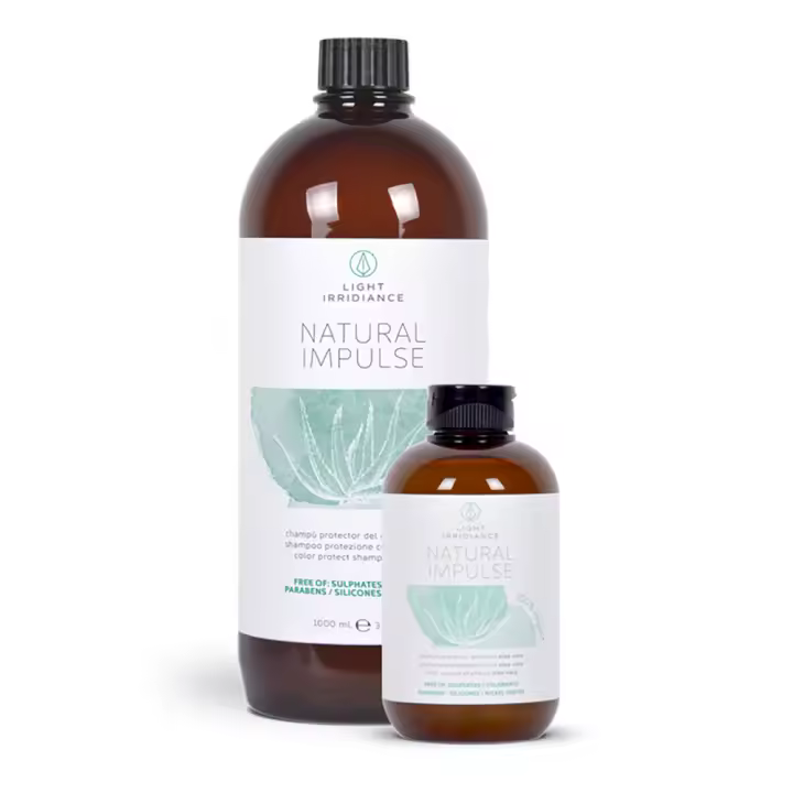 Light Irridiance Natural Impulse Aloe Vera Shampoo | Champú Protector del Color - 1