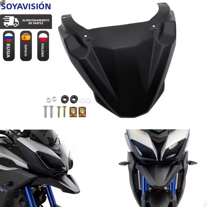 Cubierta De Extensión Para Rueda Frontal Fender Beak Nariz Cono Accesorios Negros Para Yamaha MT-09 Tracer FJ-09 2015 2016 2017 - 1