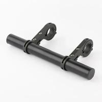 Soporte Multifuncional De Bicicleta De Aluminio 20cm Doble Marco Extensión De Manillar Equipamiento De Ciclismo Luz Código Tabla - details 3