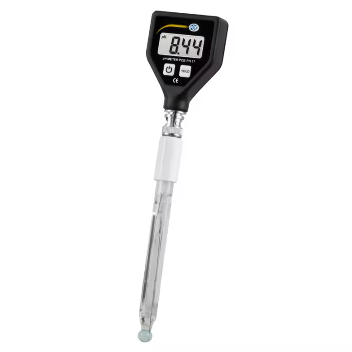 PCE-PH 17 Ph-metro con Electrodo de Vidrio para Laboratorio - Precisión de ±0.1 Ph - 1