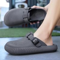 Zapatillas De Hombre EVA Ligera Y Transpirable Zapatillas De Playa Impermeables Y Antigolpes Para Exterior Clogs Pareja Sandalias Casuales Para Jardín - details 20