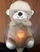 Oso De Peluche Suavizante Para Bebés Con Música Y Luz Compañero De Sueño Para Niños Material De Plush Relleno De PP Adecuado Para Todas Las Edades - details 12