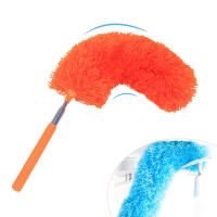 Cepillo De Aseo Retráctil Y Flexible De Acero Inoxidable Con Mango Largo Microfibra Para Limpieza Del Hogar - details 4