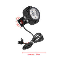 Faros LED 2 En 1 Para Scooter Eléctrico Kugoo M4 pro Con Bocina Luz Delantero De Seguridad Para Noche Lámpara Par - details 10