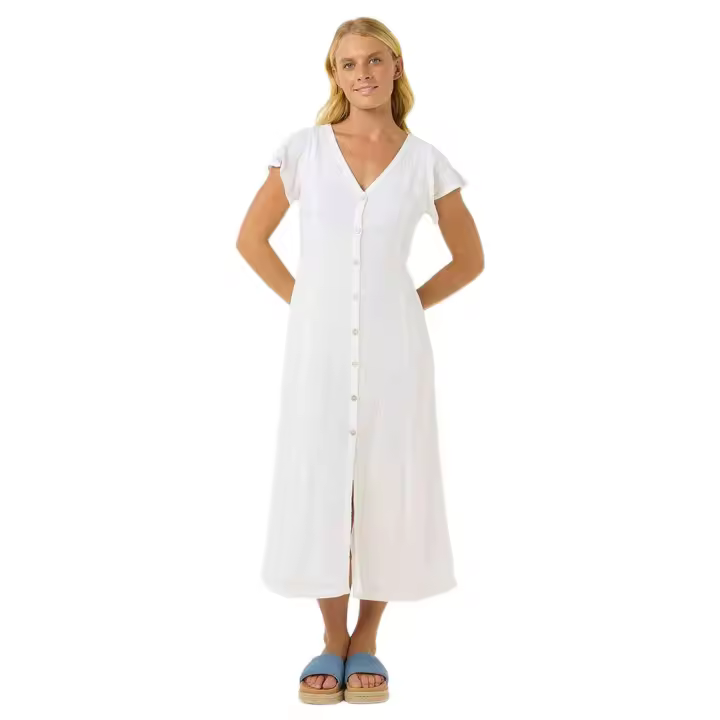 Rip Curl modelo Premium Surf Long Dress para mujer en color blanco - 1
