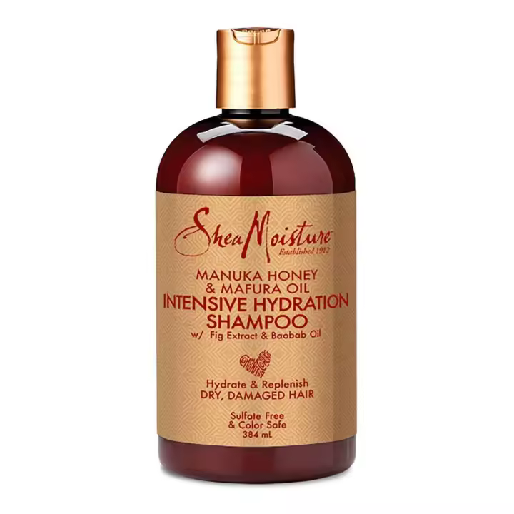 Shea Moisture Manuka Honey & Mafura Oil Intensive Hydration Champú 384ml champú Shea Moisture   champú para el cabello rizado - 1