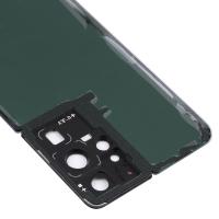 Cubierta De Batería Para Samsung Galaxy S21 Ultra 5G Con Cubierta De Lente De Cámara Material Plástico Compatible Con Samsung - details 4