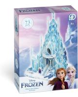 University Games Rompecabezas 3D de Frozen Ice Palace de Disney, Color Blanco y Azul - details 4