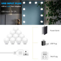 Luz LED Para Espejo De Maquillaje USB 12V Luz De Vestíbulo Para Baño Iluminación Ajustable Para Espejo De Vestíbulo - details 3