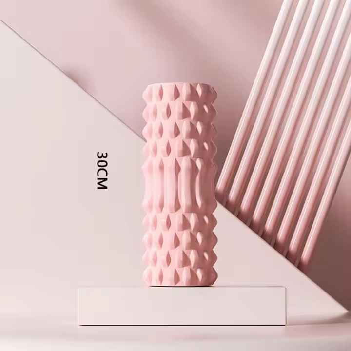 Rodillo De Masaje De Espuma Para Yoga 30CM Columna Axis Grid Set De Entrenamiento Para Relieve De Músculos Y Espalda Gym Myofascial Release - 1