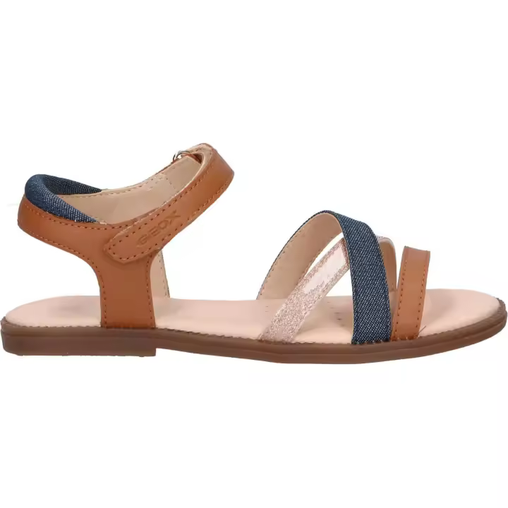 Sandalias de Mujer y Niña GEOX J5235D 0BC09 J SANDAL KARLY C6N4B COGNAC-AVIO - 1