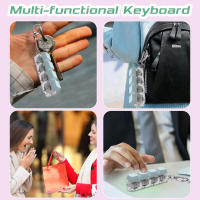 Juguete De Teclado Botón De Estresor DIY Alivio De Estrés Para Fiesta Cadena De Miedos Juguete De Dedo Cubierta De Teclado - details 5