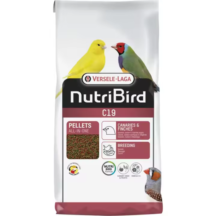 Pienso de Cria para Pájaros Exóticos y Canarios 10 Kg - Alimento para Pájaros Versele-Laga - 1