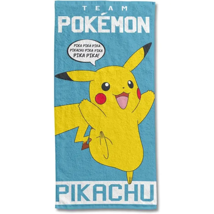 Pokemon Toalla de Playa de Algodón Pikachu 70*140 Cm - 1