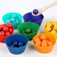 Juego Educativo Montessori Con Cuentas De Madera Para Niños Juguete De Resolución De Puzzles Para Bebés Y Niñas Educativo Para El Aprendizaje Temprano - details 9