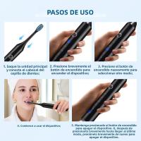Nueva Cepillo De Dientes Eléctrico Sonic Vibration 2025 Para Adultos Limpieza Profunda 6 Modos Con 4 Cabezas De Cepillo Cuidado Dental Oral - details 6