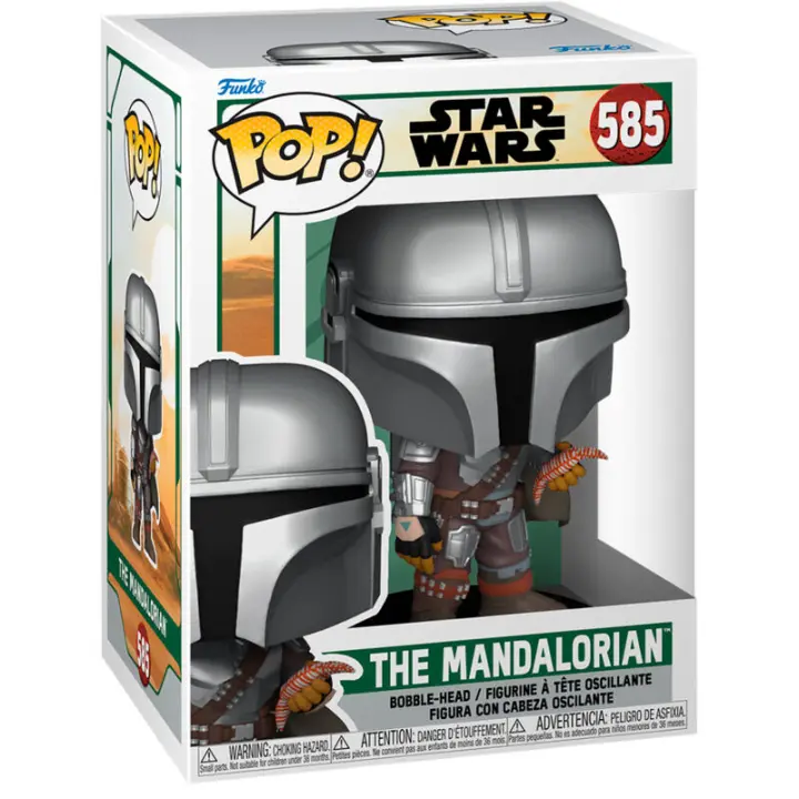 Figura Pop Star Wars El Libro De Boba Fett 2 The Mandalorian-Figura de Vinilo Coleccionable - Idea de Regalo- Mercancia Oficial - Juguetes para Niños y Adultos - Movies Fans - Muñeco para Coleccionistas y Exposición - 1