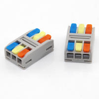 Conectores Eléctricos Universales Rápidos 10Pcs Terminales De Bloque De Conexión Compactas Para Cableado Doméstico Push-in - details 6