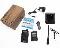 Baofeng UV-5R 8W Radio De Doble Vía Portátil Potente Y De Alta Potencia Para Caza Rango Largo De 10km Color Negro - details 6