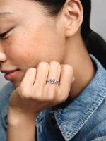 Pandora - Anillo Rosa de La Bella y La Bestia de Disney - Plata de Lei - details 3