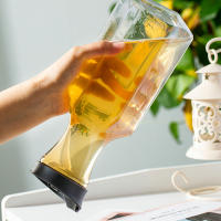 Botella De Agua Grande De 50 Oz Con Tapa De Plegable Base Cuadrada Contenedor De Jugos Plástico Reutilizable Para Adultos - details 5