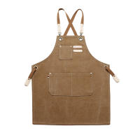 Delantal De Lona Para Niños Delantal De Cocina Y Pintura Delantal Infantil Para Bebés Smock De Cocina Y Comedor - details 7