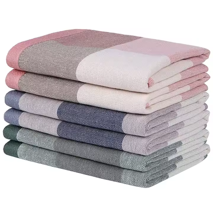 Pack 6 Paños de Cocina de Algodón de Rizo Absorbentes | 12x12 - 1