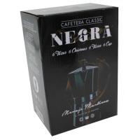 XHC BRICO | Cafetera de aluminio - Tradicional Italiana - Con Filtro - Color Negro | Marca Menaje Martínez - details 1