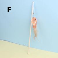 Nueva Juguete Para Gatos Palillo De Madera Con Plumas Y Campana Juguete Interactivo Para Mascotas Divertido Y Estimulante Para El Comportamiento De Los Gatos - details 10