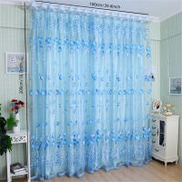 Cortinas De Tulipán Para Sala De Estar Y Dormitorio Partition Floral Puerta Cocina Modernas Simplicidad Decoración Hogar - details 3