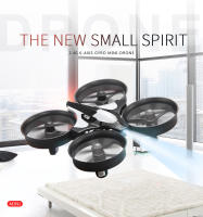 JJRC H36 2.4G Mini Dron RC Cuadrocóptero 4CH Juguete Dron Con Luz LED Para Niños Juguete Dron Sin Cabeza Para Niños - details 0
