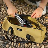 Bolsa De Almacenamiento Para Palos De Tienda De Camping De Lona Doble Capa Accesorios Para Tienda De Camping Bolsa De Almacenamiento Para Tornillos De Tierra - details 11