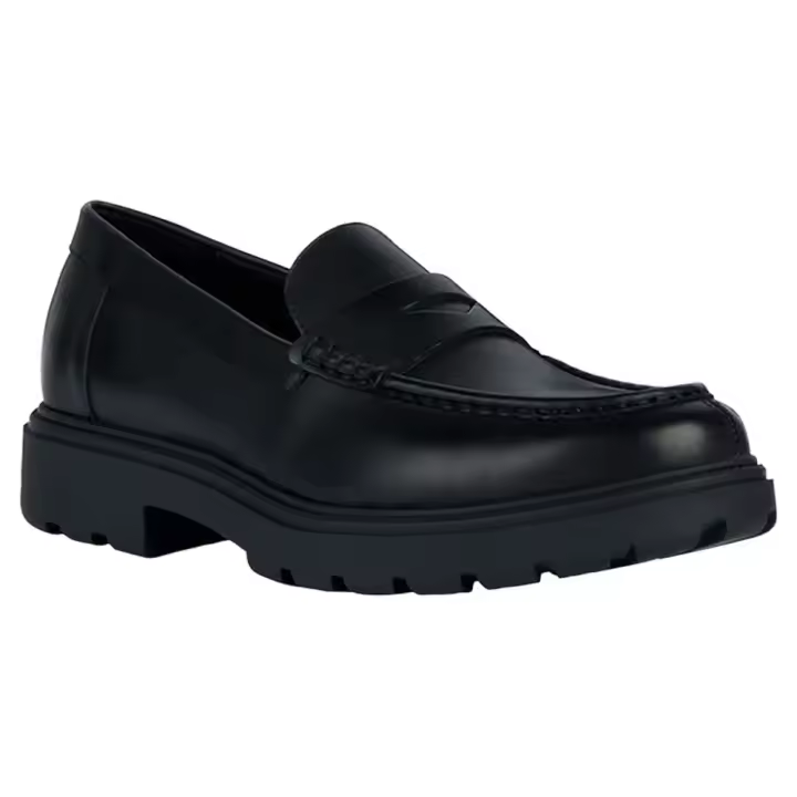 Calzado hombre Zapatos Geox Mocasines Spherica Ec7 Negro - 1