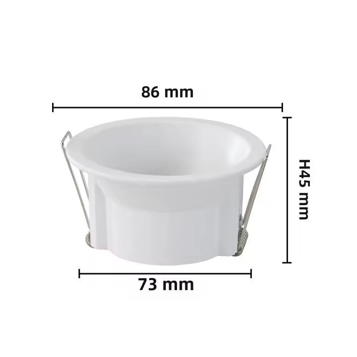 Soporte De Iluminación-spot Para Baño Montaje Revestido Con Marco Soporte De Bombilla GU10/MR16 Material De Aluminio - 1