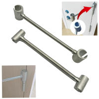 Llave Ajustable De Doble Cabeza Para Abrazaderas De Resorte Herramienta De Reparación De Ranuras De Ganchos Para Puertas Y Puertas De La Casa - details 1