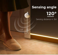 Tira De LED COB Con Sensor De Movimiento PIR 10M Luz Neón 320LEDS/M Impermeable Iluminación Nocturna Para Pared Y Habitación - details 6