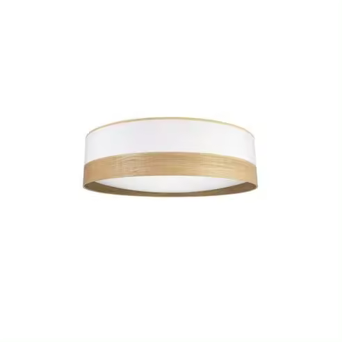 FABRILAMP Plafon LED 96w Olga Blanco/Madera Clara 7488lm 14x60x60 Cm 3000-4000-6500k - Ahorro de Energía - 1