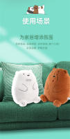 Muñeco De Peluche Original De 14 Pulgadas De We Bare Bears Grizzly Panda Ice Bear Juguete Suave De Peluche Cojín Figuras Regalos Para Todas Las Edades - details 5