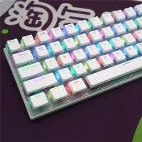 104 Teclas Pudding Tema OEM Perfil ABS PBT Doble Choque Teclas Para Teclado Mecánico De Switch MX RGB Retroiluminado Teclas - details 27