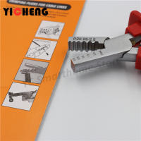Alicates De Crimpado Pequeños Alemanes PZ0.25-2.5/PZ1.5-6 Para Terminales De Funda Tipo Alambre Multifuncionales De Acero Al Carbono - details 1