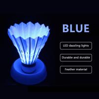 4pcs Shuttlecos De Bádminton LED Iluminación Adecuado Para Deportes Al Aire Libre Y Interior Material De Cabeza Poliéster Espumado - details 3