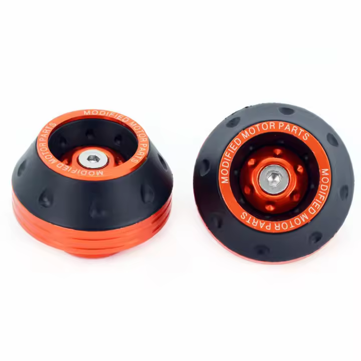Protector De Caída Colorido Para Motocicleta Antigolpes Para Rueda Delantera Y Eje De La Marco Accesorios De Equipo De Motocross - 1