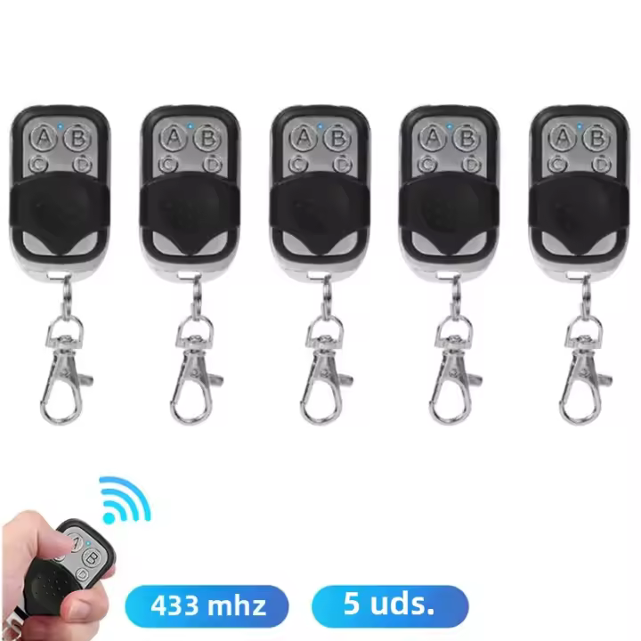 Duplicador Inteligente De Control Remoto 433MHz 4 Botones Para Puerta De Garage Y Puerta De Entrada Clonación Transmisor 433.92 MHz - 1