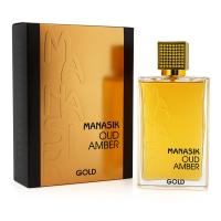 Manasik Oud Amber GOLD Eau de Parfum Unisex – 100 ml | Fragancia Oriental con Oud y Ámbar - details 1